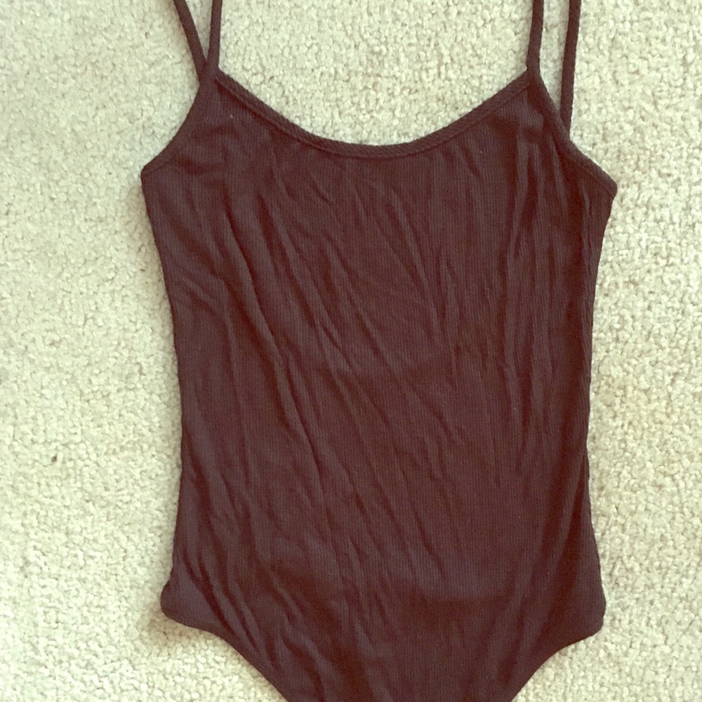 American Apparel black one piece/Leotard